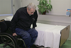 Wheelchair training